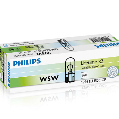 8727900381894 Philips W5W LongLife EcoVision 12V5 W2,1x9,5d CP