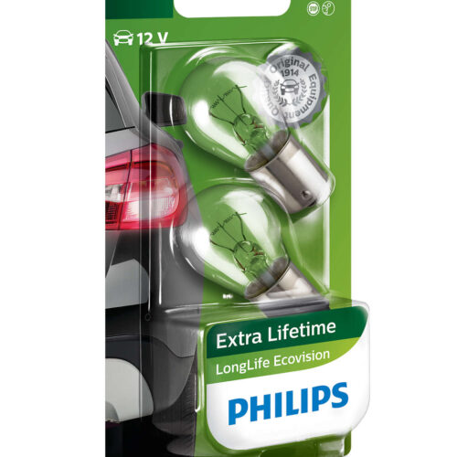8727900382105 Philips P21W LongLife EcoVision 12V21 BA15s B2