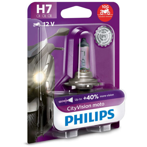 8727900398984 Philips H7 CityVision Moto 12V55 PX26d BW