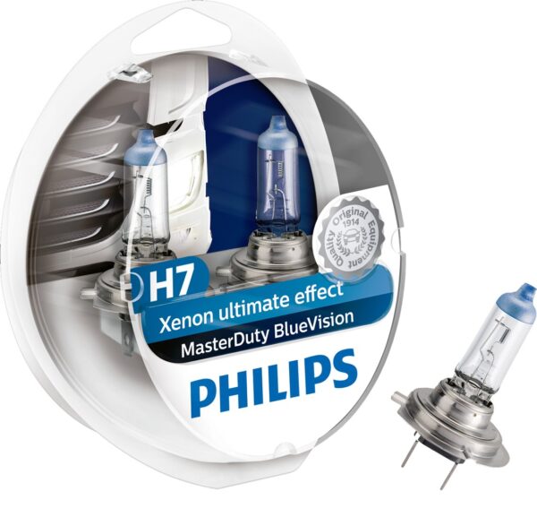 Philips MasterDuty BlueVision H7 PX26d 24V/70W S2