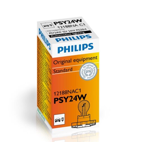 8727900696684 Philips HiPerVision PSY24W PG20/4 12V 24W C1