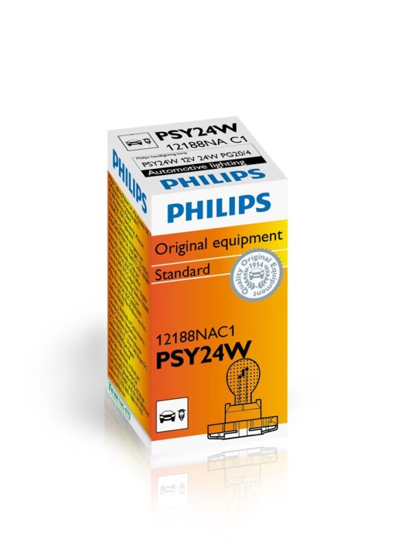 Philips HiPerVision PSY24W PG20/4 12V 24W C1