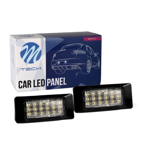 clp101 LED numbrimärgi tuli AUDI/VW 18SMD