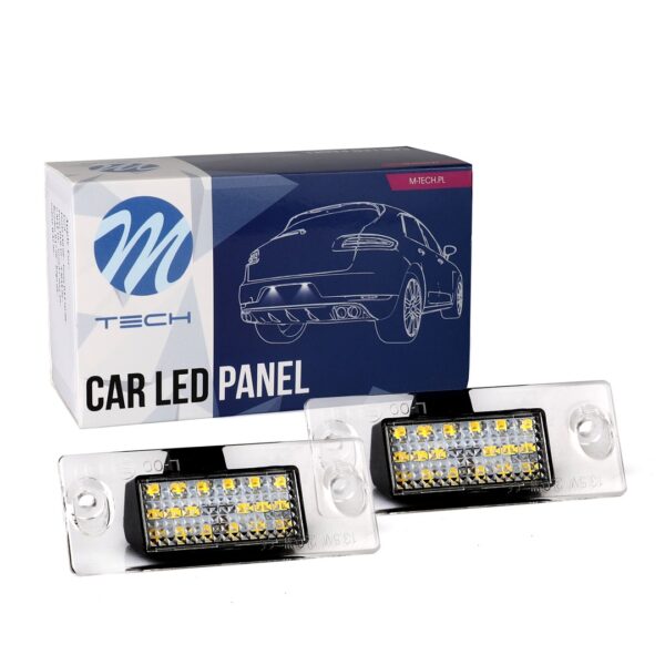 clp102 LED numbrimärgi tuli AUDI A4-2 18SMD