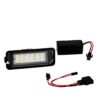 clp103_02 LED numbrimärgi tuli VW GOLF6 18SMD