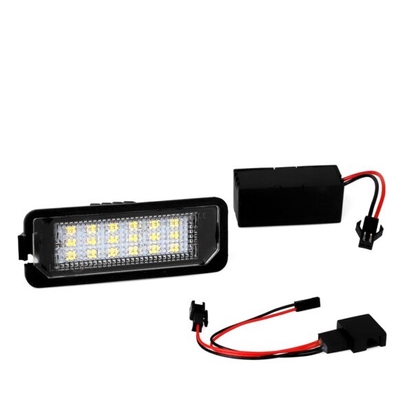 clp103_02 LED numbrimärgi tuli VW GOLF6 18SMD