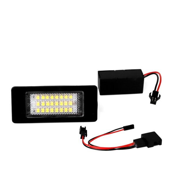 clp120_02 LED numbrimärgi tuli SKODA Fabia II 18SMD