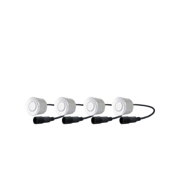 Parkimisabisüsteem - CP5 digitaalse ekraani ja pistikutega - hõbedane