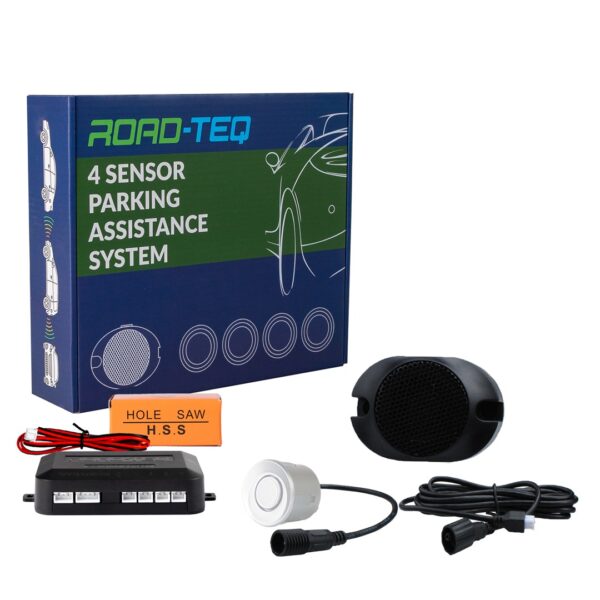 cp6s Parkimisabisüsteem - CP6 helisignaali ja pistikutega - hõbedane