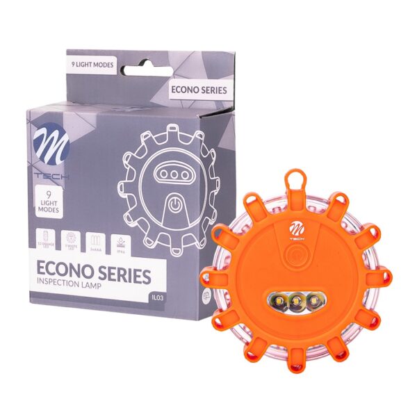 il03_01 Hoiatuslamp 12+3 LED 3xAAA Merevaik