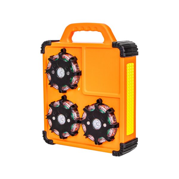 il15_02 M-TECH 6PACK SMART SEQUENTIAL LED ROAD FLARES