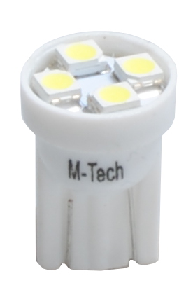 l017w LED L017W - W5W 4xSMD3528 Valge