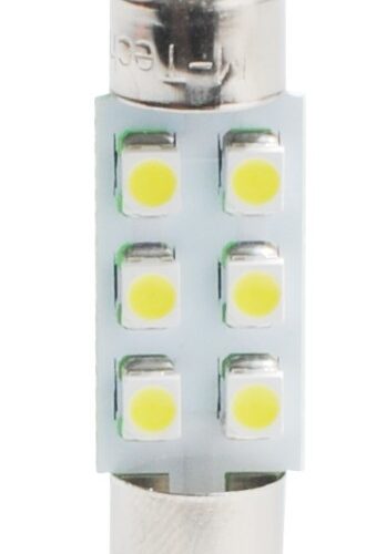 l028r LED L028R - C5W 36mm 6xSMD3528 Punane