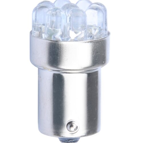 l033y LED L033Y - BA15s 5mm 9xFlux Kollane