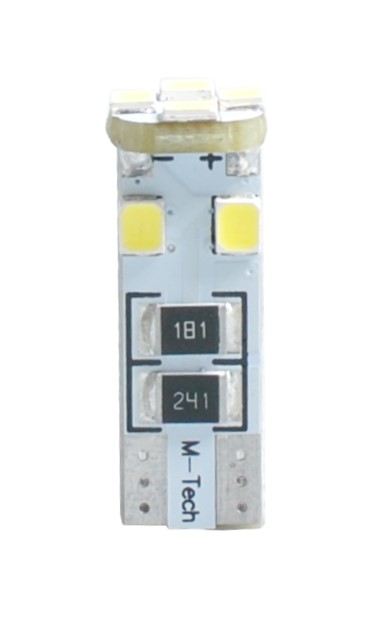 l312w LED L312W - W5W 8xSMD3528 CANBUS Valge