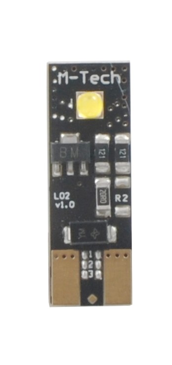 LED L802W - W5W CANBUS HP 12V Valge