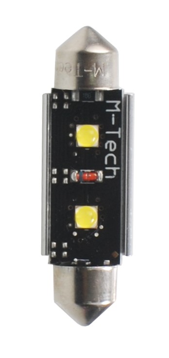 LED L813W - C5W 36mm HP LED 12V Valge