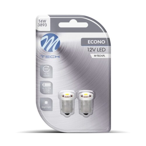 lb008w Blister 2x LED L008W - BA9s 12V 1xSMD5050 valge