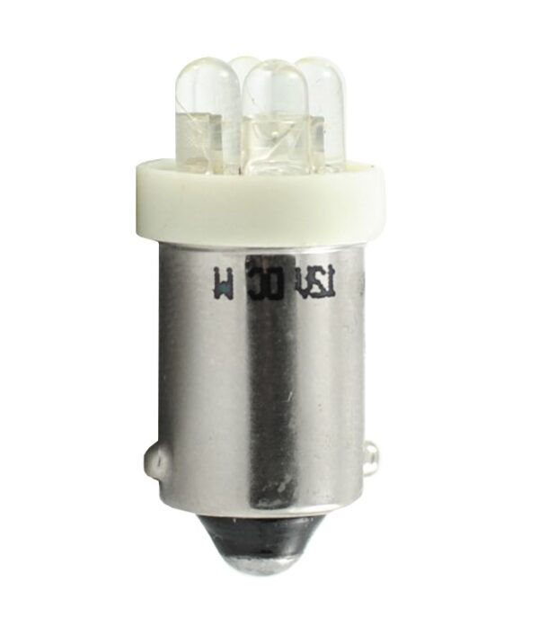 Blister 2x LED L013 - BA9s, 4LED, 3mm, valge