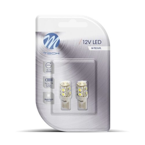 lb018y Blister 2x LED L018Y - W5W 9xSMD3528 kollane