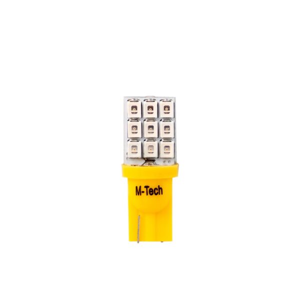 lb021y_02 Blister 2x LED L021Y - W5W 9xSMD3528 kollane