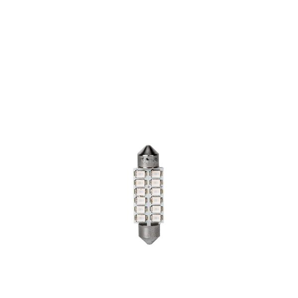 Blister 2x LED L030B - C5W 41mm 12xSMD3528 sinine