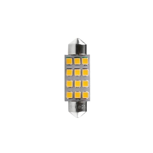 lb030w_02 Blister 2x LED L030W - C5W 41mm 12xSMD2835 valge
