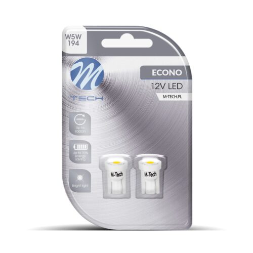 lb040w Blister 2x LED L040W - W5W 1xSMD5050 Valge