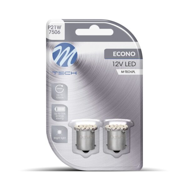 lb051w_01 Blister 2x LED L051W - BA15s G18 22xSMD3020 valge