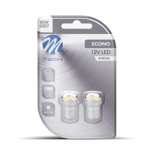 lb075w Blister 2x LED L075W - BA15s G18 5xSMD5050 valge