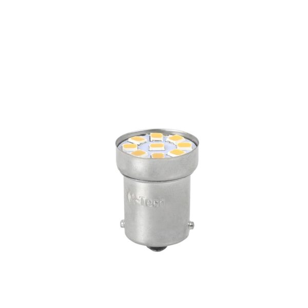 Blister 2x LED L088W - BA15s G18 8xSMD2835 valge