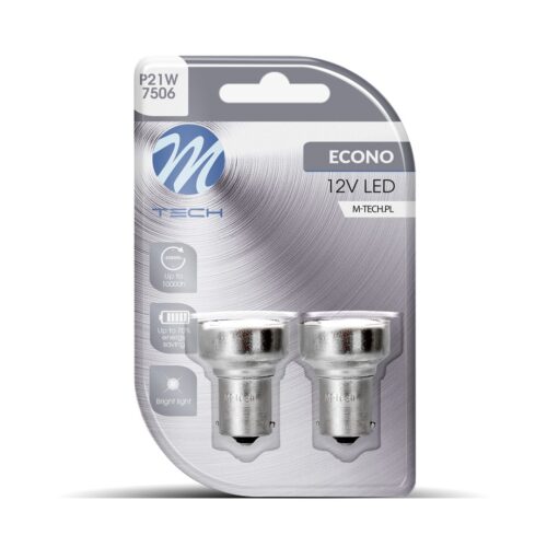 lb107w_01 Blister 2x LED L107W - BA15s 19xSMD2835 valge