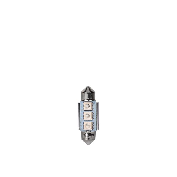 lb310b_02 Blister 2x M-TECH Econo LB310B - C5W 36mm, 3xSMD5050 LED, 12V CANBUS, sinine