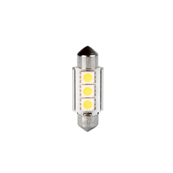 lb310w_2 Blister 2x M-TECH Econo LB310W - C5W 36mm, 3xSMD5050 LED, CANBUS, valge