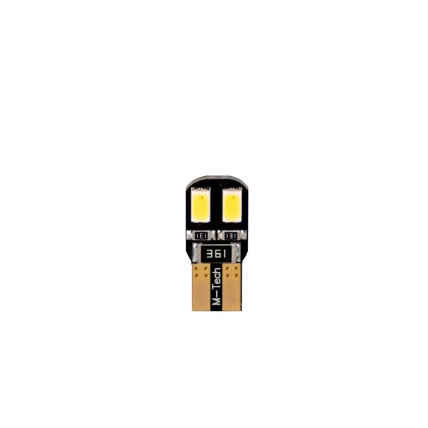 lb323w_2 Blister 2x M-TECH Econo LB323W - W5W, 4xSMD5730 LED, 12V CANBUS, valge