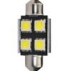 lb328w_2 Blister 2x LED L328W - C5W 36mm 4xSMD5050 RAD. KANBUS Valge