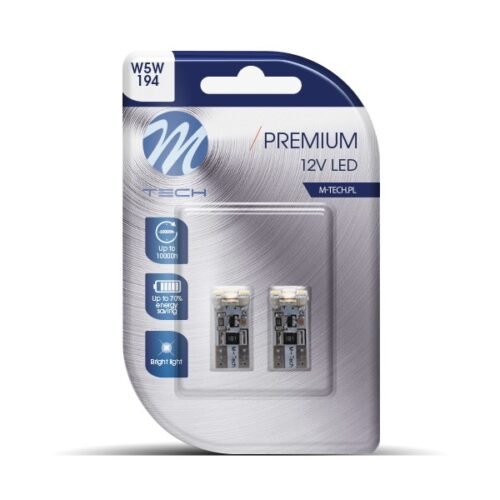 lb329w Blister 2x LED L329W - W5W 4xSMD3528 CANBUS valge