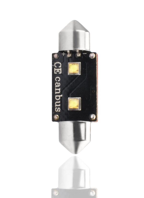 lb336w-01b_2 Blister 1x LED L336W - C5W 36mm 12V 6W CANBUS valge