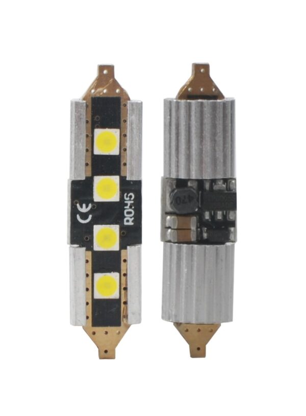 lb350w_2 Blister 2x LED L350W - C5W 36mm SMD3632 2W Samsung CANBUS White