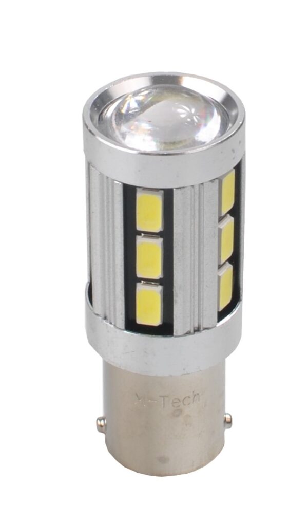 lb355w_3 Blister 2x LED L355W - BA15s 18xSMD5730 CANBUS valge