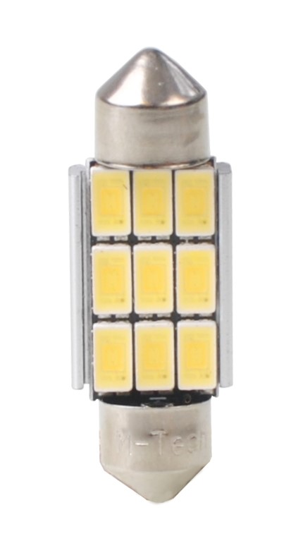 Blister 2x LED L815W - C5W 36mm 9xSMD5630 valge