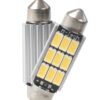Blister 2x LED L816WW - C5W 41mm 9xSMD5630 soe valge