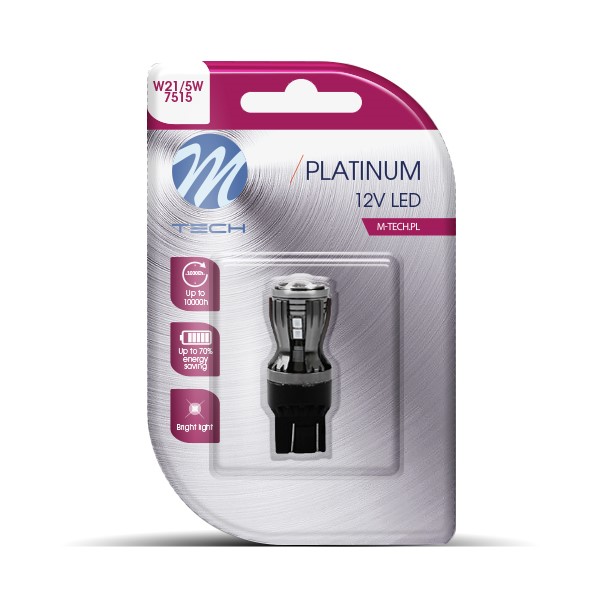 lb823r-01b Blister 1x diood LED L823R - T20 Double Beam 14x2835SMD CANBUS Red 12-24V