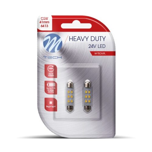 lb9105w Blister 2x LED L9105W - C5W 41mm 6xSMD2835 24V valge