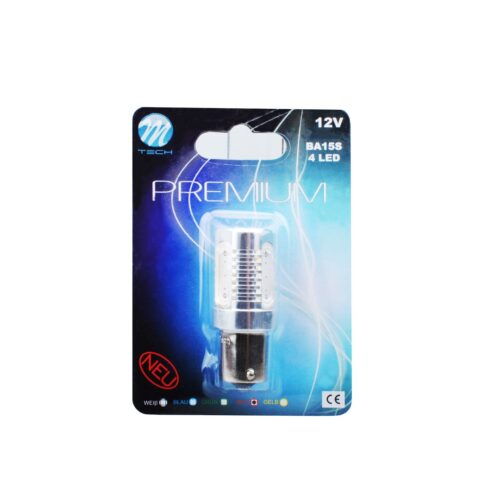 lbx501r Blister 1x LED X501R - BA15s 6W Punane