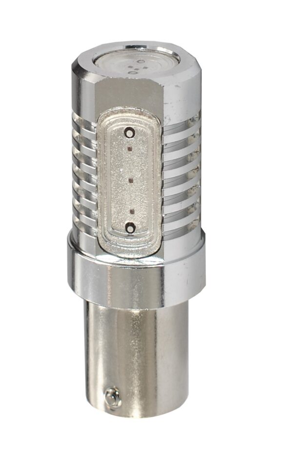 lbx501r_2 Blister 1x LED X501R - BA15s 6W Punane