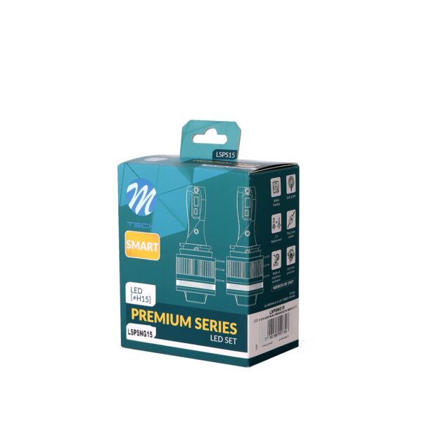 lspsng15_03 LED KOMPLEKT M-TECH PREMIUM SMART SERIES H15