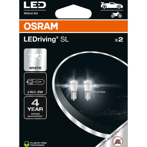 o2723dwp-2bl_1 OSRAM LEDrivin SL 2723DWP-2BL ~W2,3W W2x4.6d 12V 0.25WW