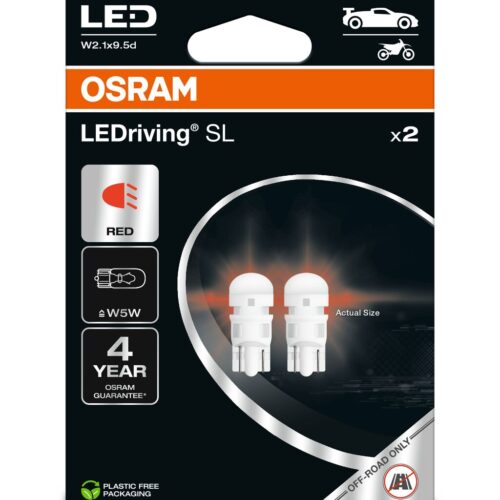 o2825drp-2bl_1 OSRAM LEDrivin SL 2825DRP-2BL ~W5W W2.1x9.5d 12V 0,6W