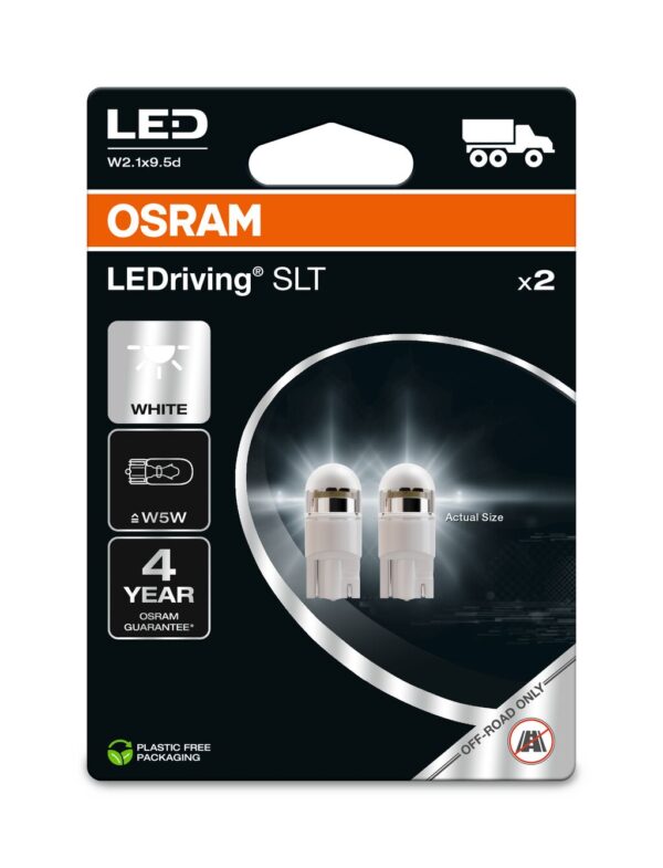 OSRAM LEDrivin SL 2845DWP-2BL ~W5W W2.1x9.5d 24V 1W